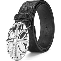 Ethnic-Style Vintage Cowboy Belt Jeans pin buckle belt Fashion belt carved belt Available for men and women Trend belt