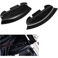 Motorrad Schwarz Untere Triple Tree Windabweiser Vorderradgabel Für Harley Touring Electra Street Glide FLH/T FLHX 2014-2020 Modelle