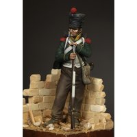 54MM Resin Unpainted Model Kit, Military Theme, Irish Regiment Carbine Cavalry Unfinished and Unpainted GK, 1756