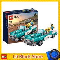 LEGO 40448 Ideas Vintage 50's Car Includes license plate stickers and 2 minifigures for Children's Kids Birthday Gift 189 Pieces