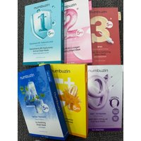NUMBUZIN No.1-No.9 Facial Mask, Hyaluronic Acid, Collagen, Vitamin C, Anti-Aging, Moisturizing, Calming, Firming, Skincare
