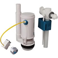 WETIPS Linear Control Toilet Fitting Outlet Valve Water Saving Flush Water Saving Flush Kit Toilet Tank Drain Fittings System