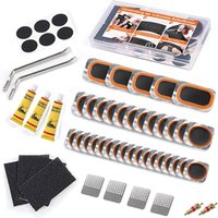 AliExpress APWIKOGER Free Cold Patch Sealant Rubber Quick Dry Repair Tool Set Bicycle Tire Patch Glueless Kit Tool Set Kit Patch Fix Portable Tirefit
