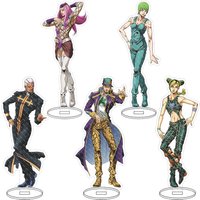16CM Anime Acrylic Figure JoJo's Bizarre Adventure Jolyne Cujoh Enrico Pucci Narciso Anasui Cos Chrismas Gifts Stand Ornaments