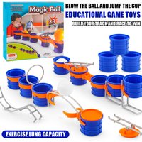 Children's board game toys cup jump ball practice lung vitality parent-child prop sense exercise boy and girl
