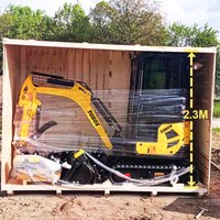 High Quality Mini Excavator 1.8 Ton China Factory Farm Use Small Digger CustomizedMini Hydraulic Mini Excavator Small Digger