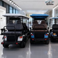 New 4 Seater Club Golf Cart Electric Trolleys Electric Golf Carts With Comfortable Seat 12-Inch Off-Road Tires Aluminum Wheels