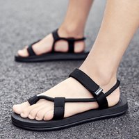 A Pair of Summer Versatile Breathable Sandals, Non-Slip, Wear-Resistant, Sports and Leisure Beach Shoes, Men's Driving and Outdoor Shoes