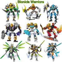 Bionicle Warriors Building Block Lewa Jungle Protector Gali Water Uniter Master Anime Action Skull Figures Collection Bricks Toy