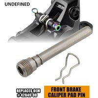 Motorcycle Front Brake Caliper Pad Pin Stainless Steel For Harley Touring Road King Electra Street Glide Road Glides 2008-2023