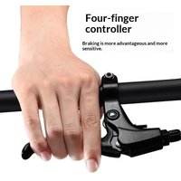 New 1Pairs Aluminum Alloy Bicycle Brake Handle Fit 22.2mm Handlebars Ultralight Cycling Brake Levers V-Brake Universal