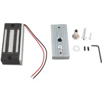Electromagnetic Lock Electronic Magnetic Lock DC12V 60KG Mini Electromagnetic Lock Electronic Magnetic Door Lock Power On Lock