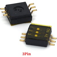 Surface Mount DIP Switch SMD SMT Slide Type 1.27mm Pitch 1/2/3/4/5/6/8 Pin - Electronic Component
