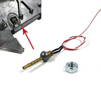 Mato 1230 1/16 full metal USA Sherman M4A3 RC tank model spare parts Hull Machine Gun with Light
