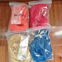 500g Natural Latex Rubber Strings 1.2mm 1.4mm 1.6mm 1.8mm 2.0mm 2.2mm 2.5mm 2.8mm High Elasticity Fishing Tied Line Accessories