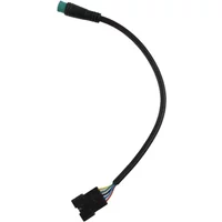 1pc Adapter Cable Electric Bicycle Instrument Extension Cable Adapter Converter Waterproof -SM Connector 5pin For KT Display