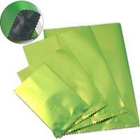 100pcs Aluminum Foil Bags Solid Color Thickened Blind Bags For DIY Home Party Jewelry Storage Gift Packaging Food Baking Bag