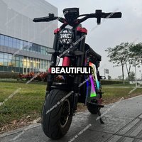 AliExpress NONE New 120Kmh 70Mph Fast Seated Electric Scooters Off-Road 72V 60V 52V 10000W 15000W 7000W 5000W Dual Motor Electric Bike Adult