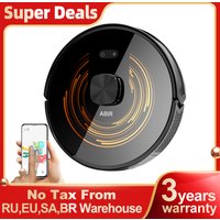 Robot Vacuum Cleaner ABIR X9 ,Laser System,Dual UV Cleaning,Auto Carpet Boost Tech,Multiple Floors Maps,Customized Room Cleaning