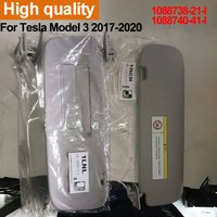 Original Car Sun Visor For Tesla Model 3 2017 2018 2019 2020 Vanity Mirror Sun Visor Replaces Accessories 1088738-21-I 1088740