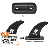 Detachable Surf Water Wave Fin Stand Up Paddle Board Side Fin Base Quick Release for Long Board Surfboard Paddleboard