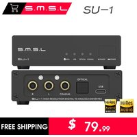 New Product SMSL SU-1 MQA MQA-CD Digital Audio Decoder AK4493S XU316 768kHz/32Bit DSD512 SU1 Hi-Res DAC