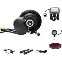 Tongsheng 36V 48V Coaster Brake Mid Motor TSDZ2 Foot Brake High Speed Torque Sensor Engine Ebike Conversion Kit BB 68MM