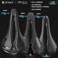Full Carbon Saddle 115g Ultralight 7x9mm Rail Racing Road Bike Seat Hollow Ergonomic Breathable Lightweight Cycling Cushion Part