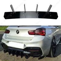 For BMW 1 Series F20 M135i M140i MP Style 2015-2019 LCI Car Rear Diffuser Bumper Lip Spoiler Body Kit Rear Blade Spoiler ABS