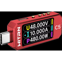 WITRN C5 tester USB voltage and current meter 28V tester PD3.1 fast charging UFS EPR aging detection