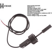 For Heat Pump Water Heater Air Conditioner Black Durable Water Paddle Flow Switch Female Thread Connecting Sensor