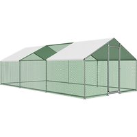 Large Outdoor Chicken Coop Sturdy and Durable Poultry Shed Suitable for Ducks Rabbits and Other Poultry Farms.