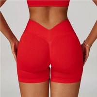 Running Sports Shorts Women Buttock Lift Gym Legging Women Scrunch Cycling Slim Fit Workout Shorts High Waist Summer Yoga Shorts