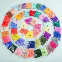 2.6mm Fuse Beads Series A 26 Colors 1000PCS Per Color DIY Pixel Art Beads for Kids Craft Jewelry Making Educational Toys