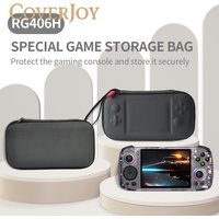 CoverJoy 2024 Storage Bag for RG406H Handheld Console Portable Carrying Case for Games and Accessories