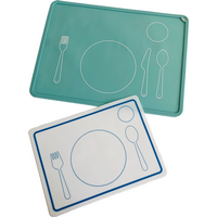 Silicone Placemat for Kids Montessori Dinning Manner Learning Resources Children's Tableware Kitchen Utensils Early Education