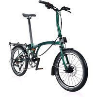 AliExpress NONE CRANTON D10 20Inch Folding Bike /9-Speed Three Folding Bicycle / Front/Rear Hydraulic Disc Brakes
