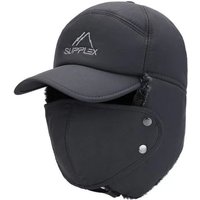 AliExpress NONE Cycling Cap Winter Warm Hat Thickened Mask Motorcycle Thickened Warm Cotton Hat Windproof Ski Outdoor Sports Fisherman