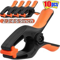 Spring Clamp Plastic A Type Adjustable Woodworking Clamp Heavy Duty DIY Craft Tool Holder Peg Clip Laundry Hanging Fix Accessoy
