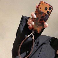 amber leopard print Phone Case for Samsung Galaxy A17 A07 A56 A36 A26 A73 A72 A55 A54 A53 A52 A34 A33 A32 A23 4G 5G Back Cover