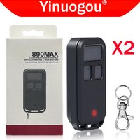 2PCS 890MAX Mini Key Chain Garage Door Remote Control Garage Door Opener For 891MAX 892MAX 893MAX 895MAX