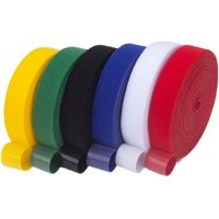 6Pcs Data Cable Management Cable Tie Reusable Removable Multi-purpose Wire Organizer Data Cable Storage Tape Plant Fixation