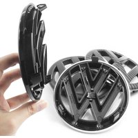 Car Sticker Volkswagen 135mm Car Front Grille Badge And 110mm Rear Trunk Emblem Lid Logo Accessories For VW Golf 6 MK6 5K0853601