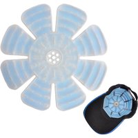 hat Blue Gel Ice Hat Adjustable Cooling Pad for Helmets Hats Reusable Cold Compress Travel Portable Outdoor Accessories