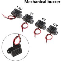 1pc Mini 33.5*15mm DC 1.2/3/6/12V Electronic Buzzer Alarm Constant Tone Sound Beeper Mechanical buzzer