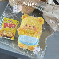 Butter Bear Food-grade Silicone Squishy, Creamy Soft Texture, Stress Release Taba Squishy Toy, Slow Rebound