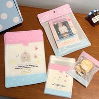 10/50/60 Pcs Cute Dog Self-Adhesive Bags Collection Perfect for Planner Small Gifts Packaging Bags Self-Sealing Bags