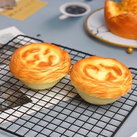 1 Piece of Slow Rebound Egg Tart Pinching Decorative Ornaments