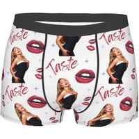 Men Taste Sabrina Carpenter Underwear Sexy Boxer Briefs Shorts Panties Homme Polyester Underpants