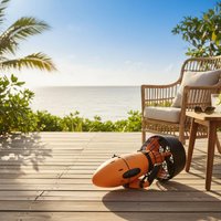 Electric Underwater Scooter 450W Engine Diving Scooter Underwater Propulsion Device Rechargeable Battery Aquatic Gear for Divers